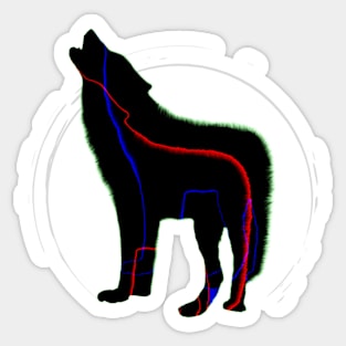 Wolf Sticker